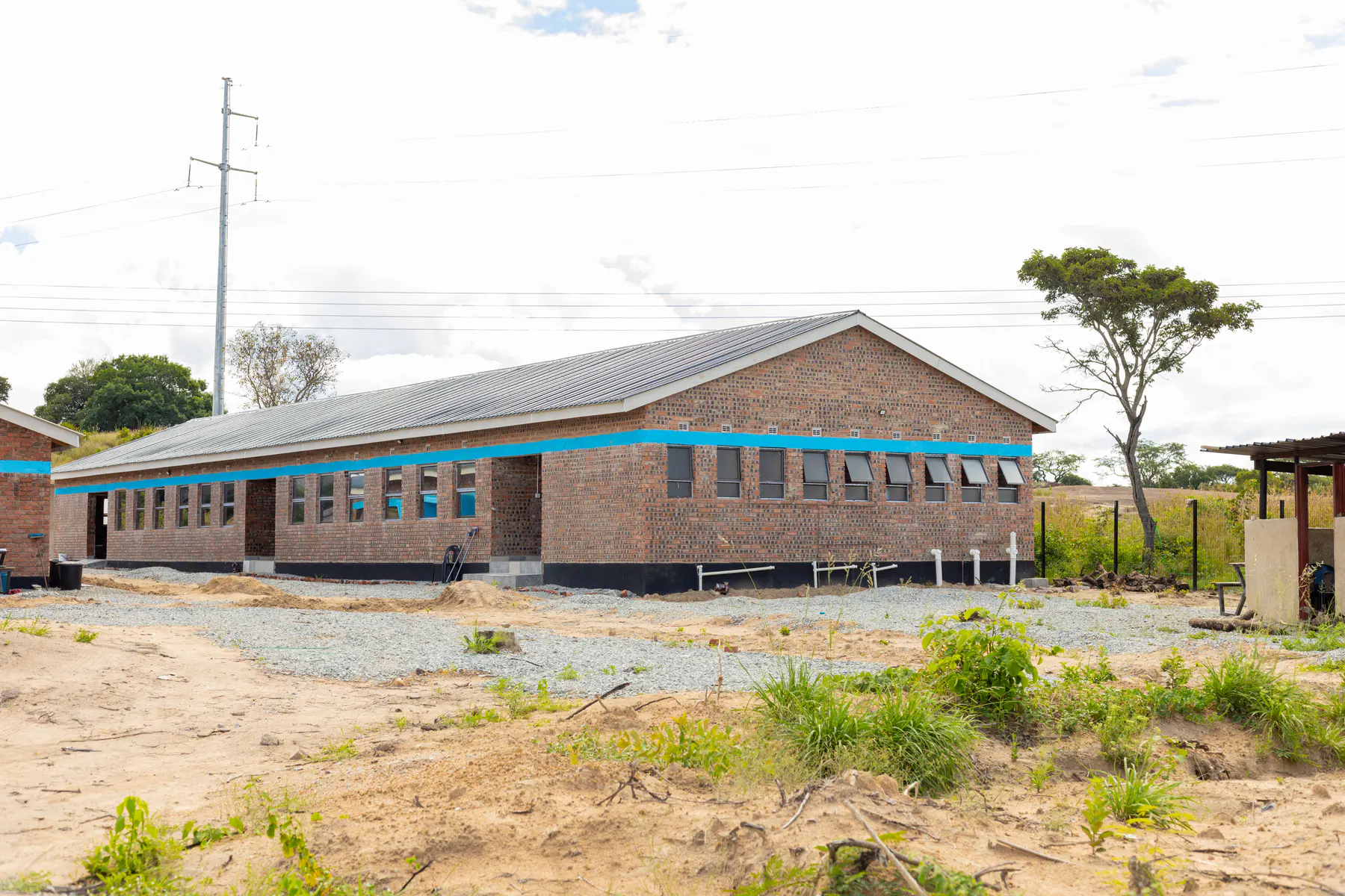 Campus spaces and daily movement 105 at Adullam Academy